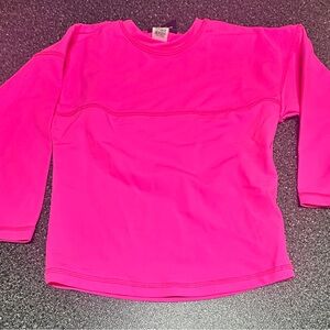 Spirit Fuchsia Long Sleeve Girls Tee